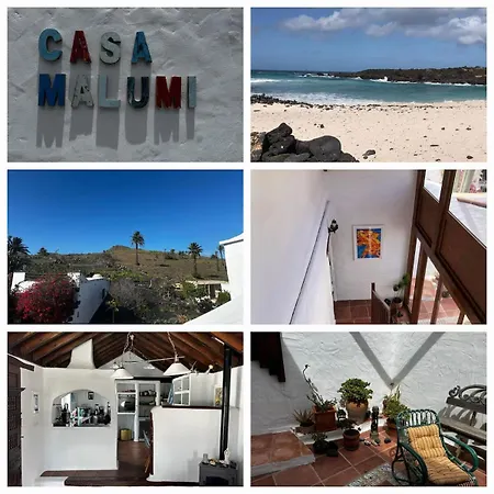 Casa Malumi - Historisches Stadthaus In Dom wakacyjny Haría