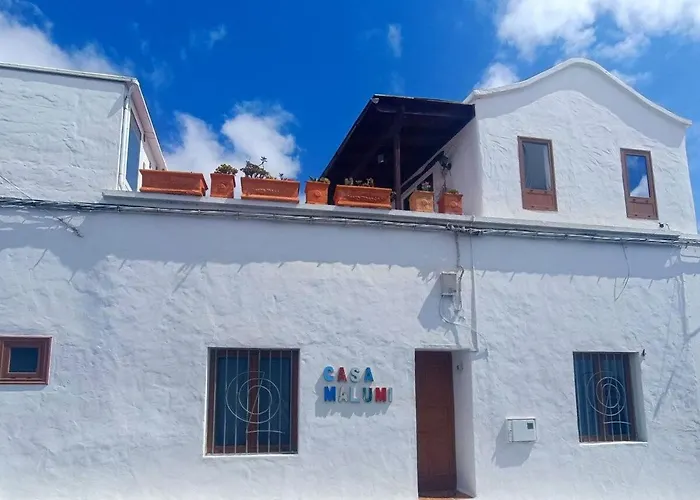 Nyaraló Casa Malumi - Historisches Stadthaus In Haría